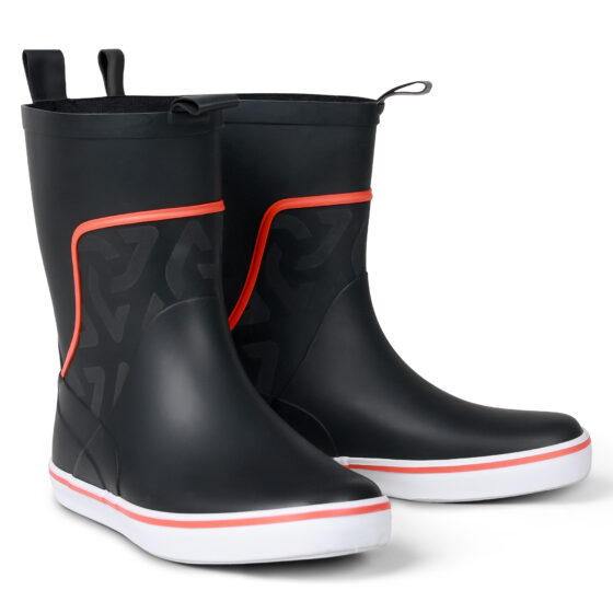 Essential Sailing Boots - Short - Black/Solar